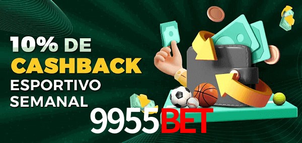10% de bônus de cashback na 9955Bet